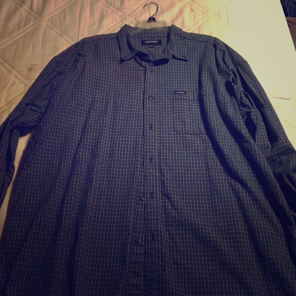 XXL LS Men's button down shirt